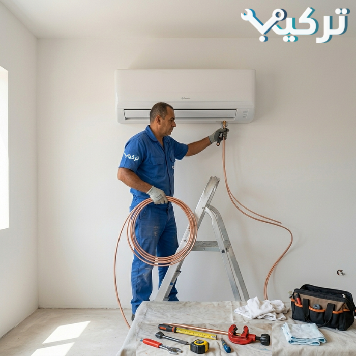 تمديد نحاس بدون مواد
