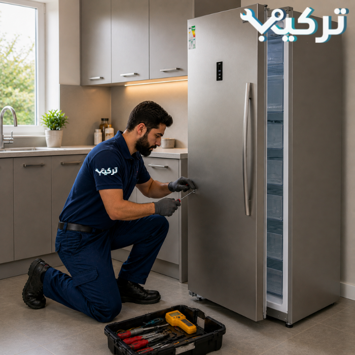 صيانة فريزر عمودي