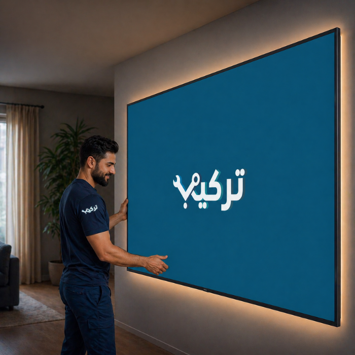 تركيب شاشات أكبر من 75 بوصه