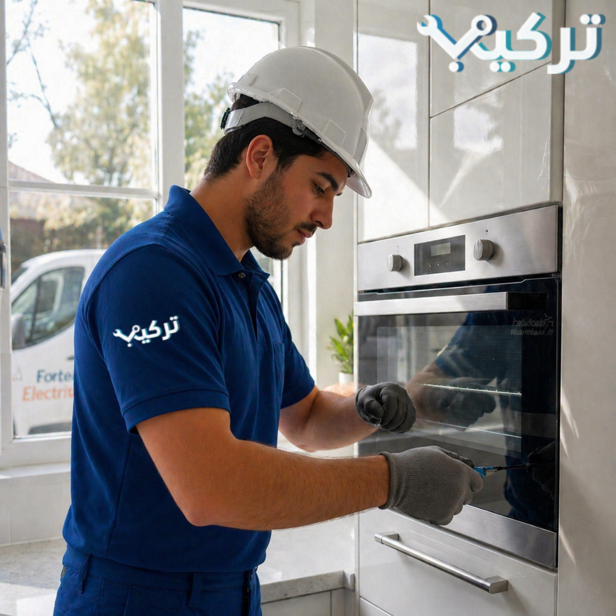 تركيب فرن بيلت ان 60 سم