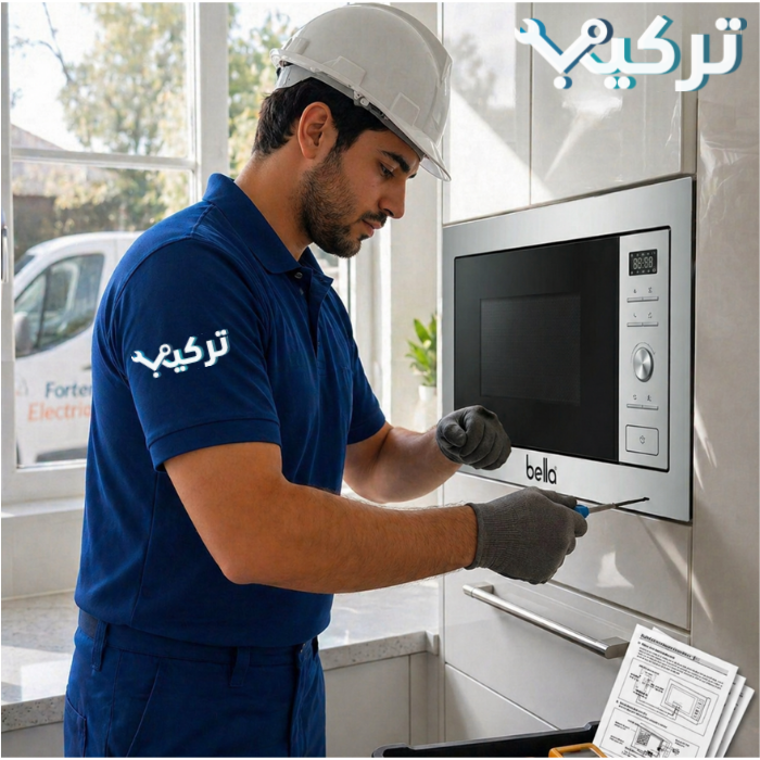 تركيب ميكروويف بيلت ان